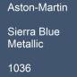 Preview: Aston-Martin, Sierra Blue Metallic, 1036.